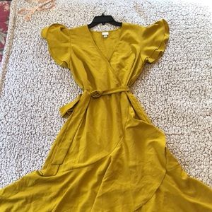 Womens Ruffle Dress